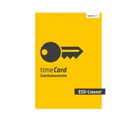 timeCard (v. 10) - Abonnement-Lizenz (1 Jahr) - 10 Mitarbeiter