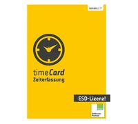 REINER SCT timeCard 10 - Licencia anual para 100 empleados - Software ESD - Windows 11/Server