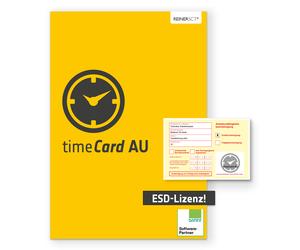 Reiner sct timecard au, 10 employees, esd, 1 year comercial 1 licencia