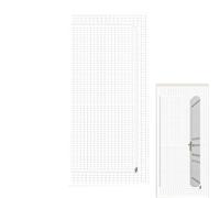 Reinforced Cat Screen Door - Cat Door Gate | Scratch-Resistant Cate Protection with Zipper | Robust Pet Protection Barrier for Doors & Passages | Breathable Cate Protections for Living Room & Kitchen