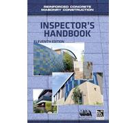 Reinforced Concrete Masonry Construction Inspector's Handbook, 11th Edition