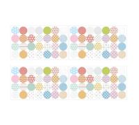 Reinforcement Labels - Self Adhesive Circles, Round Paper Hole Protectors