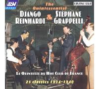 Reinhardt,Django & Grappelli,Stephane^Reinhardt,Django &Grappelli,S. - The Quintessential