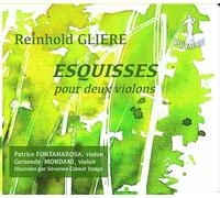 Reinhold Glière : 12 duos pour violon, op. 49. Fontanarosa, Mondani.