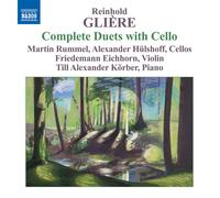 Reinhold Glière Reinhold Gliere: Complete Duets With Cell (CD) (Importación USA)