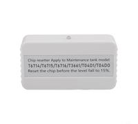 Reiniciador de chips de caja de mantenimiento para T6714 T6715 T6716 T3661 T04D1 T04D0 - Dispositivo portátil de reinicio de tanque de residuos con indicador LED de tamaño estándar