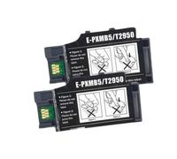 Reiniciador de Tanque de Mantenimiento de Tinta T2950 PXMB5 Apto for Impresora Epson PX-S05B S05W WF-100 PX-S06B W(2pcs PXMB5)