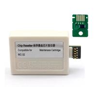 Reiniciador y Chip de Mantenimiento MC-32 MC 32 Compatible con Impresora IL TC5200 TC5200M TC20 TC-5200 TC-5200M TC-20 TC 5200 5200M 20(1set Resetter Chip)