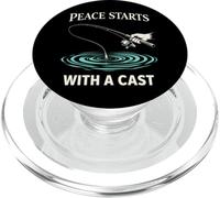 Reinicio de Pesca El Agua aclara mi Mente La Pesca me Ayuda a recargar PopSockets PopGrip para MagSafe