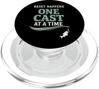 Reinicio de Pesca El Agua aclara mi Mente La Pesca me Ayuda a recargar PopSockets PopGrip para MagSafe