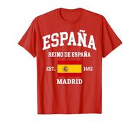 Reino De España Madrid EST 1492 Camiseta
