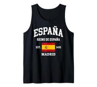 Reino De España Madrid EST 1492 Camiseta sin Mangas