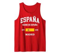 Reino De España Madrid EST 1492 Camiseta sin Mangas