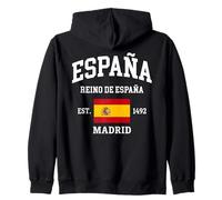 Reino De España Madrid EST 1492 Sudadera con Capucha