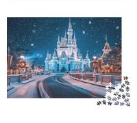 Reino mágico,Rompecabezas para Adultos 1000pcs (75x50cm),Juegos De Desafío De Invierno