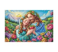 Reino Secreto de la Montaña Icon Rompecabezas 1000 Piezas Cartón Grueso para Coleccionistas Acompañamiento de Mascotas Fantástico Eventos Team Building Relajación Mental Ocio En Casa Reyes 1000 PCS