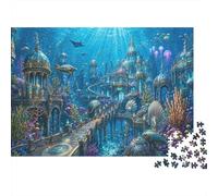 Reino Submarino de la Atlántida Puzzle 1000 Piezas, Actividad Familiar