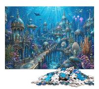 Reino Submarino Puzzle de Madera 500 Piezas, Juego de Mesa Creativo