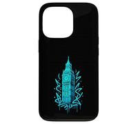 Reino Unido Big Ben Londres Retro Design Carcasa para iPhone 13 Pro