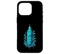 Reino Unido Big Ben Londres Retro Design Carcasa para iPhone 16 Pro