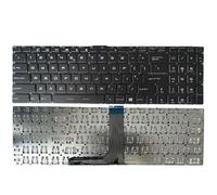 Reino Unido teclado español para GP63 8re 8RF MS-16P3 MS-16P5 MS-16K4 MS-16K3 MS-16K2 MS-16J1 MS-16J2 MS-79B MS-7A1 MS-7C1 Reemplazo de la computadora portátil compatible(UK NO BACKLIT TYPE1)