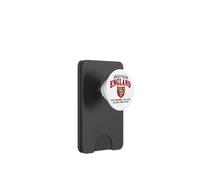 Reinos de Inglaterra anglosajona escudo letras negras PopSockets PopWallet para MagSafe