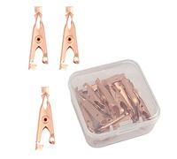 Reinscer 1 caja / 12 unidades de cobre para quitar clips de etiqueta de piel de espera día extractor de cobre día de la piel herramienta de eliminación de día