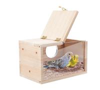 Reinscer 1 caja para periquitos, jaula para loros, periquitos, cacatúas, tórtolas