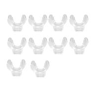 Reinscer 10 boquillas de silicona para Submarinismo (bucear), regulador de respiración, boquilla de snorkel, equipo de buceo, no tóxico, silicona antialérgica