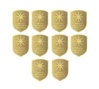 Reinscer 10 pegatinas antiradiación, 5 G, protección EMF, protección eléctrica para teléfonos//