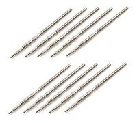 Reinscer 10 piezas de movimiento reloj de acero vástago kit piezas de reloj NH35 NH36 NH38 NH39 movimiento reloj piezas de repuesto, plata