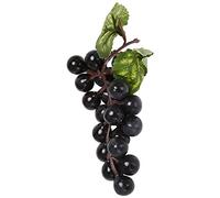 Reinscer 10 piezas de uvas negras dulces, frutas artificiales para el hogar, cocina, decoración de boda, fotografía