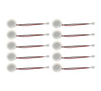 Reinscer 10 unidades 20 mm 1,7 MHz máquina de niebla ultrasónica Fogger discos de cerámica con alambre y junta anillo humidificador aire accesorios