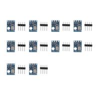 Reinscer 10 unidades AHT10 Sensor digital de temperatura y humedad de alta precisión, módulo de medición I2C de comunicación, reemplazo SHT20
