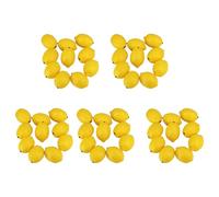 Reinscer 100 piezas de limón dulce fruta artificial de limón amarillo 3 x 2 de