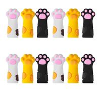 Reinscer 12 Uds Cute Nipper Cover protectora para cutículas, manicura, pedicura, herramientas, pinzas, tapa