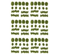 Reinscer 180 unidades de 3 tamaños artificiales de faldas decorativas, bolas de verde, para arreglos florales, jardines y manualidades