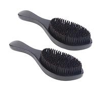Reinscer 2 cepillos curvados ondulados para hombre, peine suave y herramienta de peluquería de