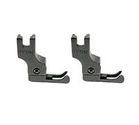 Reinscer 2 piezas de prensatelas estrechas para máquina de coser industrial, con cremallera, pies universales de larga duración, CL1/32NS (0,1)