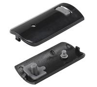 Reinscer 2 piezas micrófono micrófono control inalámbrico interruptor cubierta cubierta carcasa para transmisor BETA58 PG58,