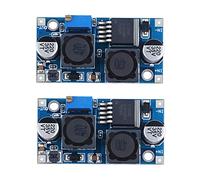 Reinscer 2 unidades ajustable DC-DC Buck Boost Converter Regulador automático de amplio voltaje XL6009 módulo de voltaje