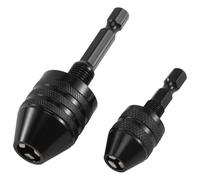 Reinscer 2 unidades de brocas para llave con vástago hexagonal, adaptador de taladro convertidor de destornillador, cambio rápido de brocas (0,6 - 8 mm, 0,3 - 3,6 mm)
