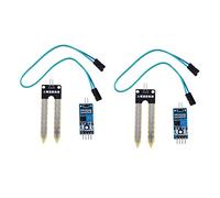 Reinscer 2 x módulo de detección higrómetro de piso sensor de humedad FC-28 DC 3.3 V-5 V