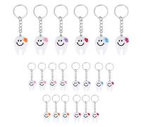 Reinscer 20 Piezas Colgante Diente Forma Regalo Dental