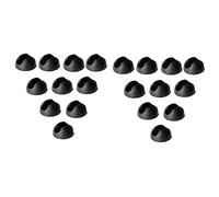 Reinscer 20 piezas de agujas para el pelo, protector de piernas, pies de metal, mesa de café, patas para patas de mesa de 10-12 mm, para el pelo, agujas de mesa, hacer usted mismo, accesorios de