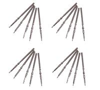 Reinscer 20 piezas de movimiento de acero pin reloj piezas conjunto para NH35 NH36 NH38 NH39 Movimiento Repuestos, plata, plata, Plata