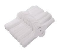 Reinscer 20 piezas de plástico cortacésped cuchillas cortacésped recortadora accesorios cortacésped cuchilla batería recortadora jardín herramienta