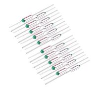 Reinscer 20 unidades 250 V 10 A TF 120 grados Celsius temperatura cortada fusibles térmicos