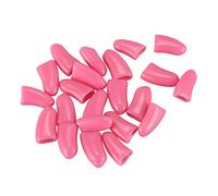 Reinscer 20 unidades suaves para uñas para gatos y mascotas, agarre para patas de control + adherente, color rosa , talla S