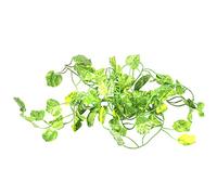 Reinscer 2M plantas artificiales largas verde deja enredaderas fallidas Parthenocissus hojas hojas boda bar decoración begonia